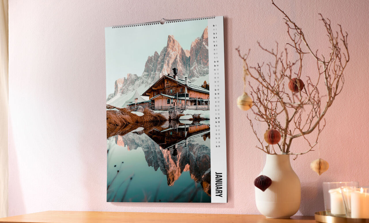 A2 Wall Calendar