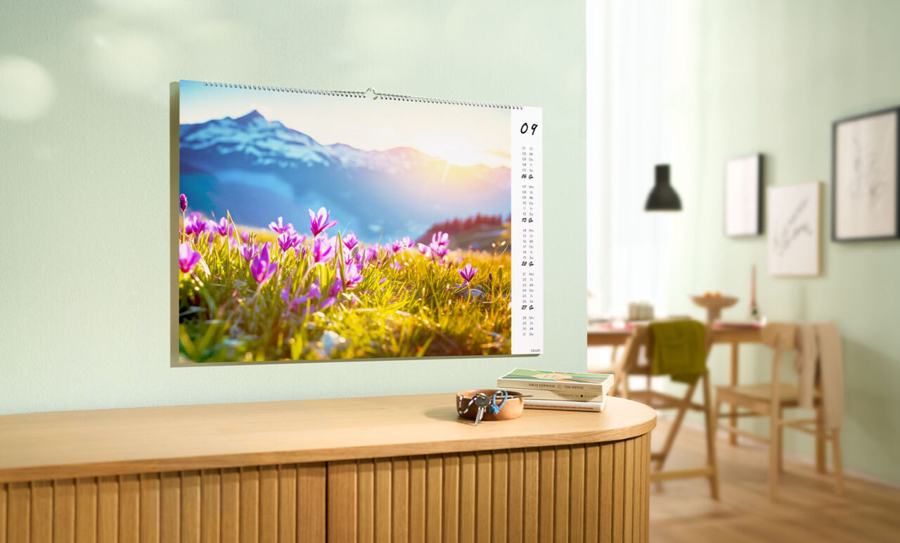A2 Wall Calendar